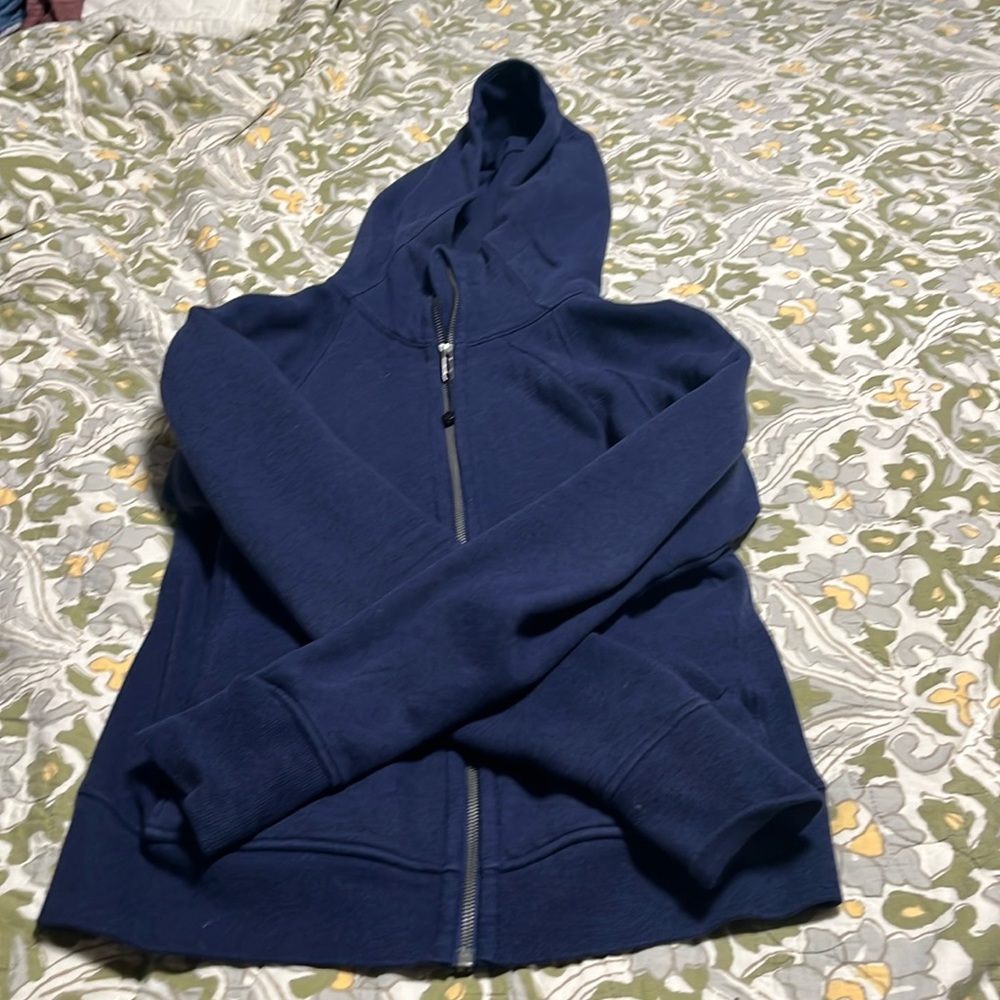 lululemon athletica Navy Blue Full‑Zip Hoodie